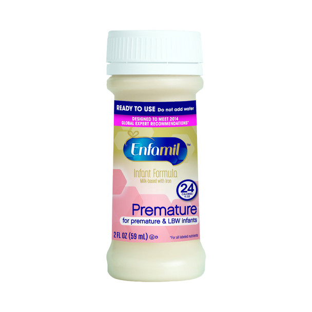 Enfamil Premature with Iron Infant Formula, 2 oz. Ready to Use Nursette Bottle