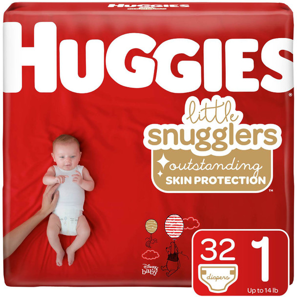 Huggies Little Snugglers Diaper, Size 1