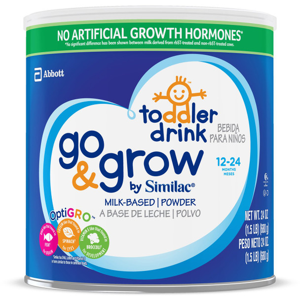 Go & Grow by Similac Pediatric Oral Supplement, 24 oz. Can