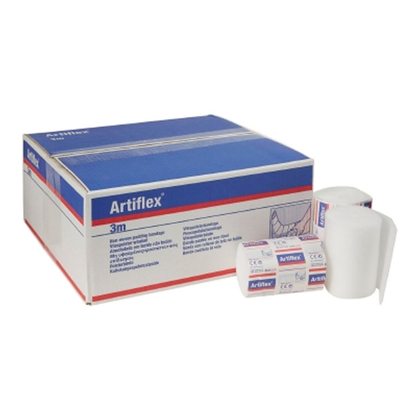 Artiflex White Polyester / Polypropylene / Polyethylene Undercast Padding Bandage, 15 Centimeter x 3 Meter