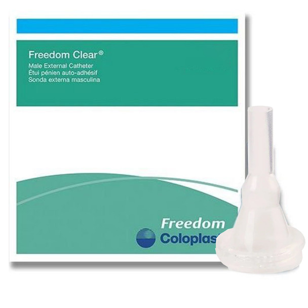 Freedom Cath Male External Catheter, Self-Adhesive, Non-Sterile, Small 23 mm