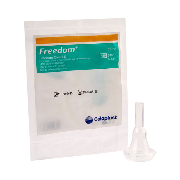 Coloplast Freedom Clear LS Male External Catheter, Large