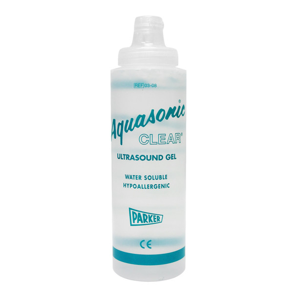 Aquasonic Clear Ultrasound Gel, 8.5 oz Squeeze Bottle