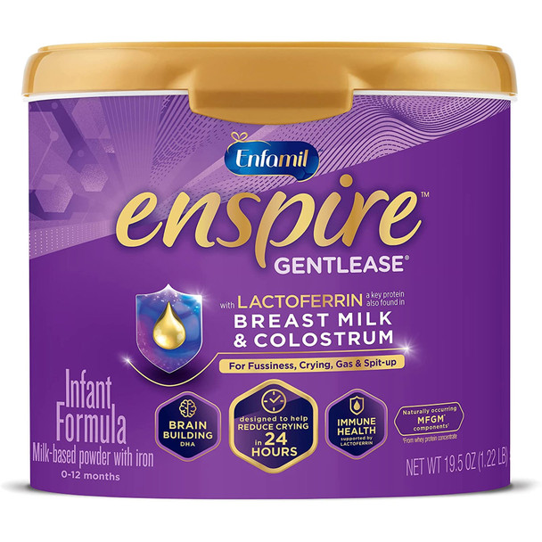 Enfamil Enspire Powder Infant Formula, 19.5 oz. Tub