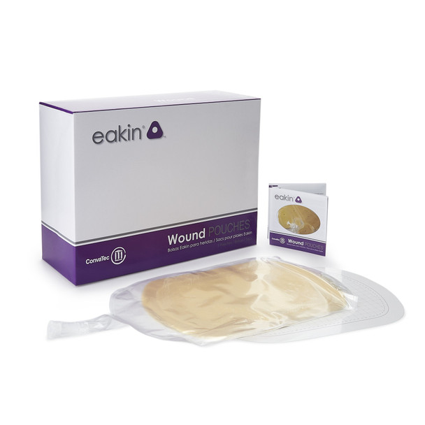 Eakin Fistula and Wound Drainage Pouch, 6-3/10 x 9-7/10 Inch