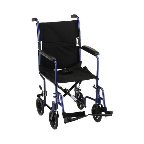 Nova Ortho-Med Transport Chair, 18-1/2 Inch Seat Width