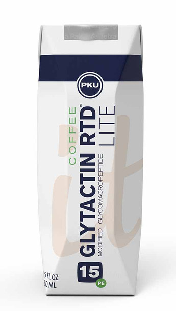 Glytactin RTD Lite Coffee Mocha PKU Oral Supplement, 8.5-ounce Carton