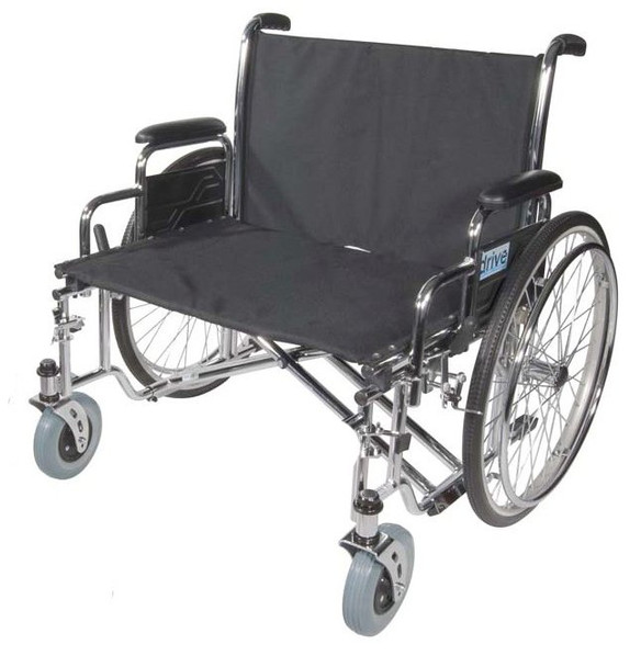 drive Sentra EC HD Extra-Extra-Wide Bariatric Wheelchair, 26 Inch Seat Width