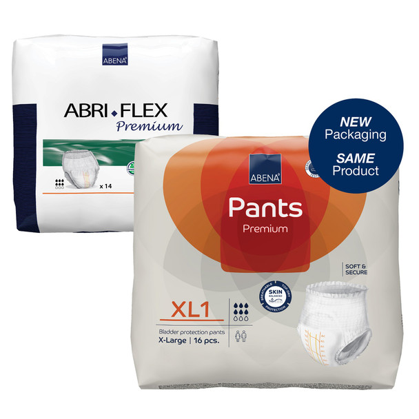 Abri-Flex Premium XL1 Absorbent Underwear, Extra Large