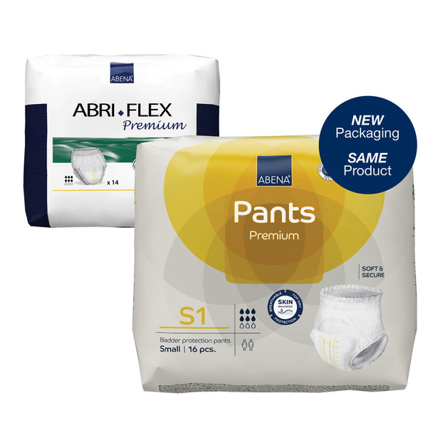Abri-Flex Premium S1 Absorbent Underwear, Small