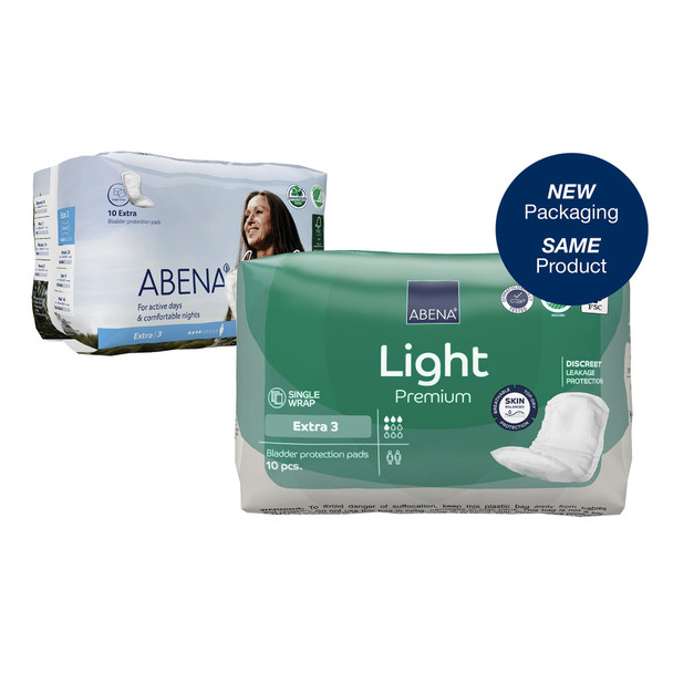 Abena Light Extra Bladder Control Pad, 13-Inch Length