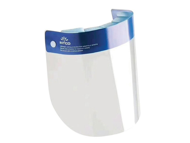 Face Shield IntCo One Size Fits Most Full Length Anti-fog Disposable NonSterile