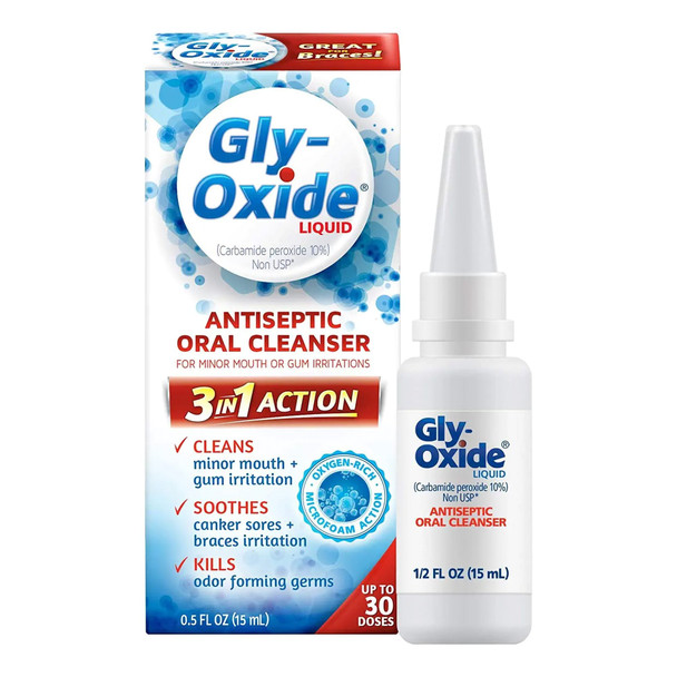 Oral Cleanser Gly-Oxide 0.5 oz.