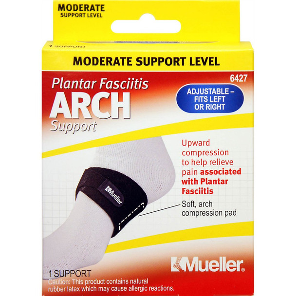 Arch Support Mueller One Size Fits Most Hook and Loop Strap Closure Foot