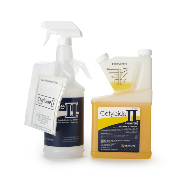 Cetylcide-II Surface Disinfectant Concentrate, 32 oz.