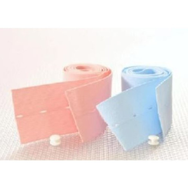 Abdominal Belt With Button Pink/Blue For use with Fetal Monitor