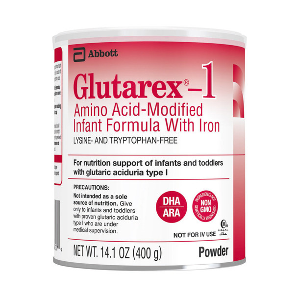 Glutarex-1 Amino Acid-Modified Infant Formula With Iron, 14.1 oz. Can