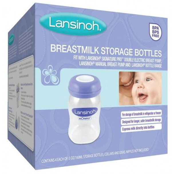 Breast Milk Storage Bottle Lansinoh 5 oz.