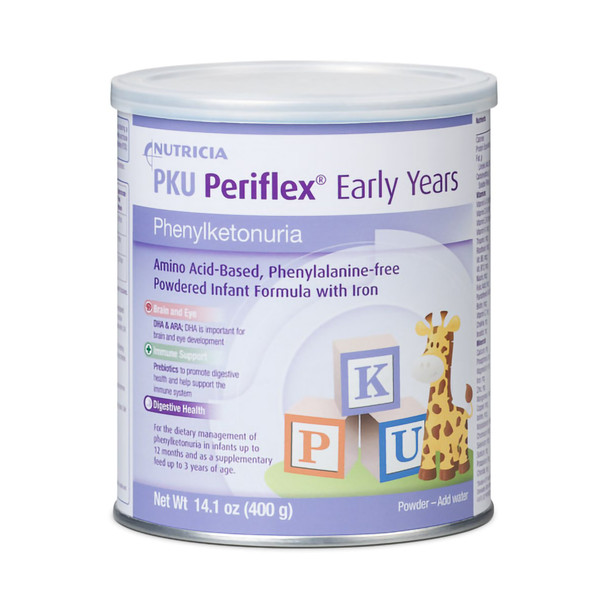 PKU Periflex Early Years Infant Formula, 400-gram Can