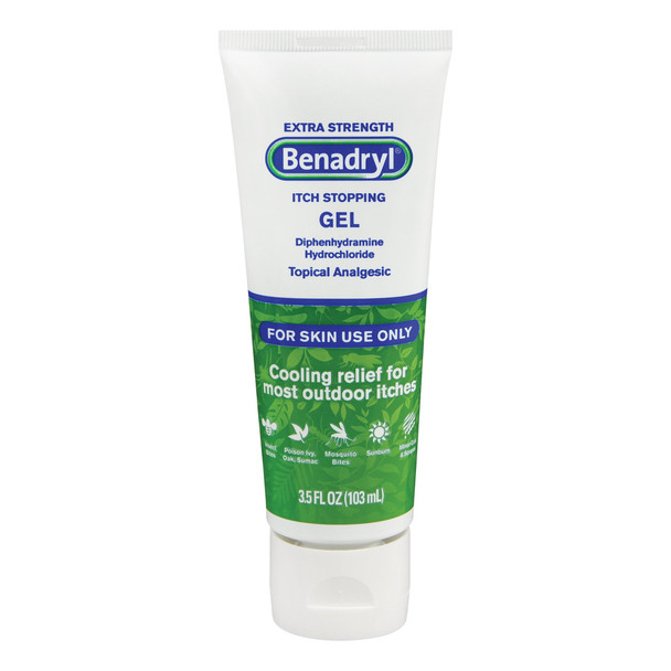 Benadryl Diphenhydramine / Zinc Acetate Itch Relief