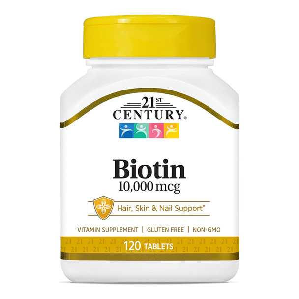 21st Century Vitamin B-7 Biotin Supplement