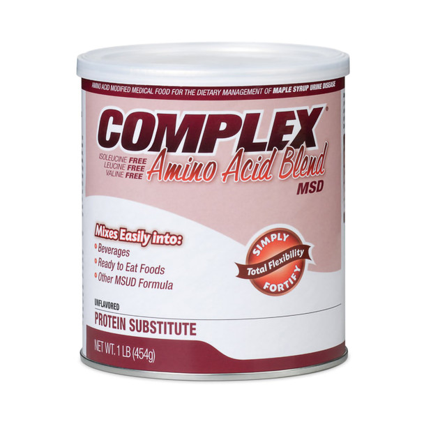Complex Amino Acid Blend MSD MSUD Oral Supplement, 1 lb. Can