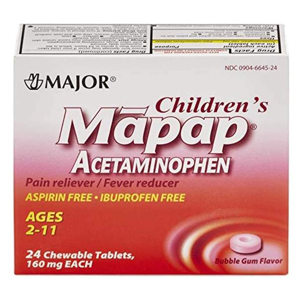 Major Acetaminophen Children's Pain Relief