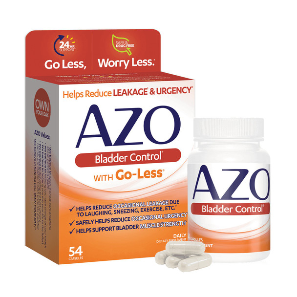 AZO Bladder Control with Go-Less Capsules