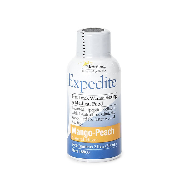 Expedite Mango-Peach Oral Supplement, 2-ounce bottle