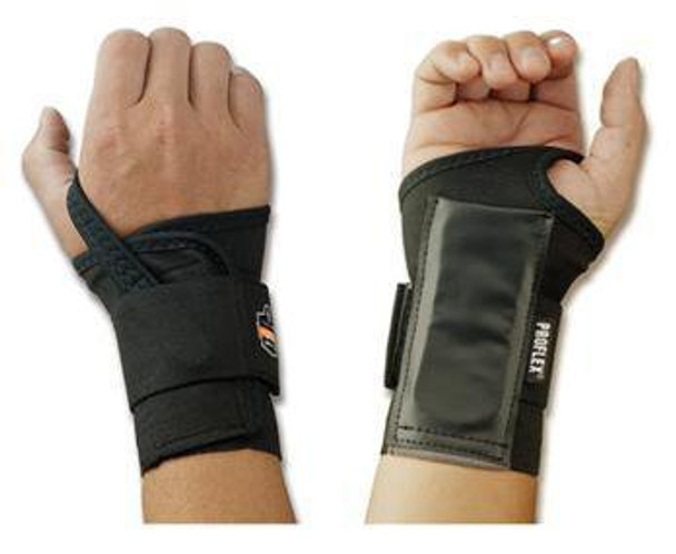 Wrist Support ProFlex 4000 Single Strap Elastane / Elastic / Polyester Left Hand Black Large
