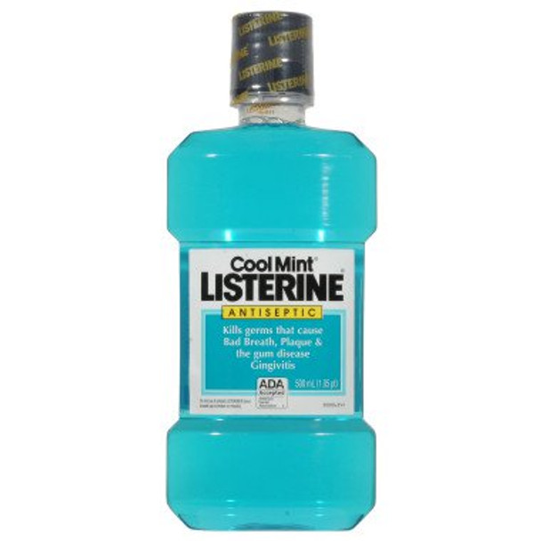 Mouthwash Listerine 500 mL Cool Mint Flavor