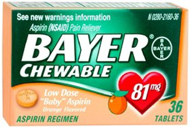 Bayer Aspirin Pain Relief