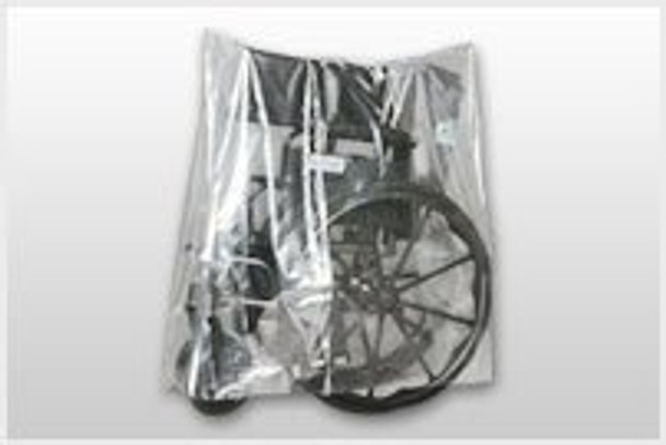 Elkay Plastics Walker Equipment Cover on Roll, For Use With Walkers / Wheelchairs / Commode, 45 in. L x 50 in. W, LDPE