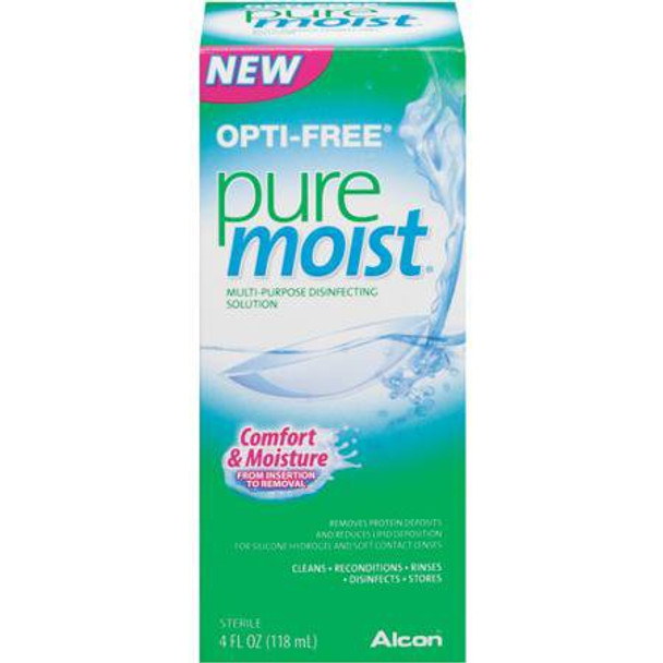 Contact Lens Solution Opti-Free Pure Moist 4 oz. Solution