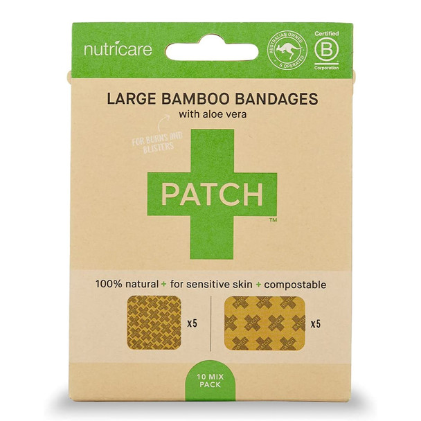 Patch Adhesive Strip with Aloe Vera, 2 x 3 Inch / 3 x 3 Inch