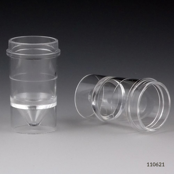 Sample Cup McKesson 2 mL, Clear, 16 X 24 mm, Without Caps