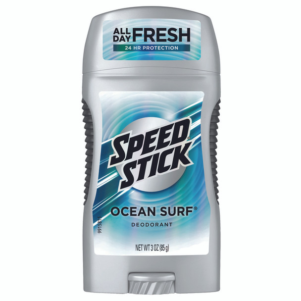 Speed Stick Deodorant, Ocean Surf Scent, 3 oz. Solid