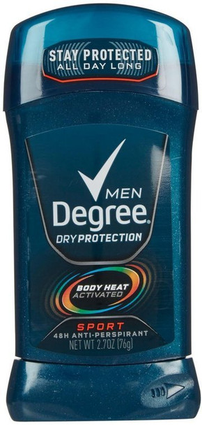 Antiperspirant / Deodorant Degree Men Clear Solid 2.7 oz. Sport Scent