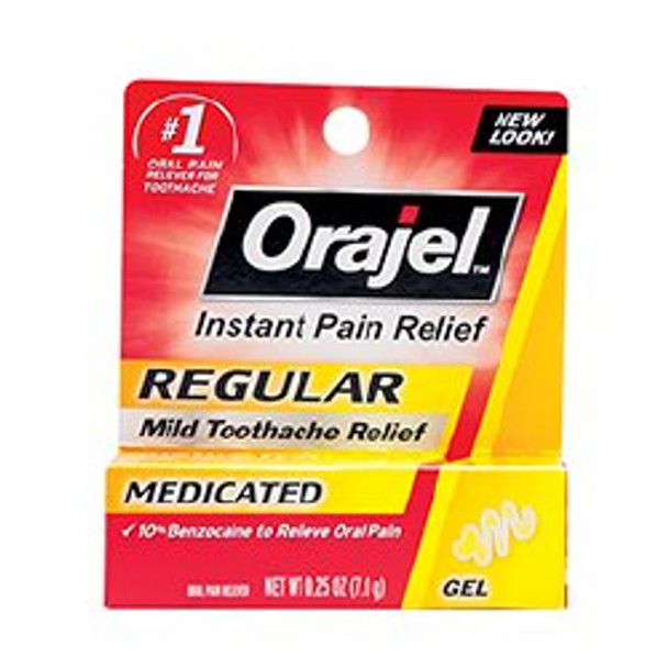 Orajel 3X Medicated for Toothache & Gum Gel