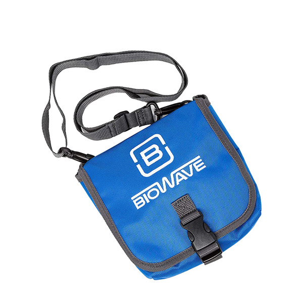 BioWaveGO Pain Relief Device Carrying Bag for Easy Travel, Blue
