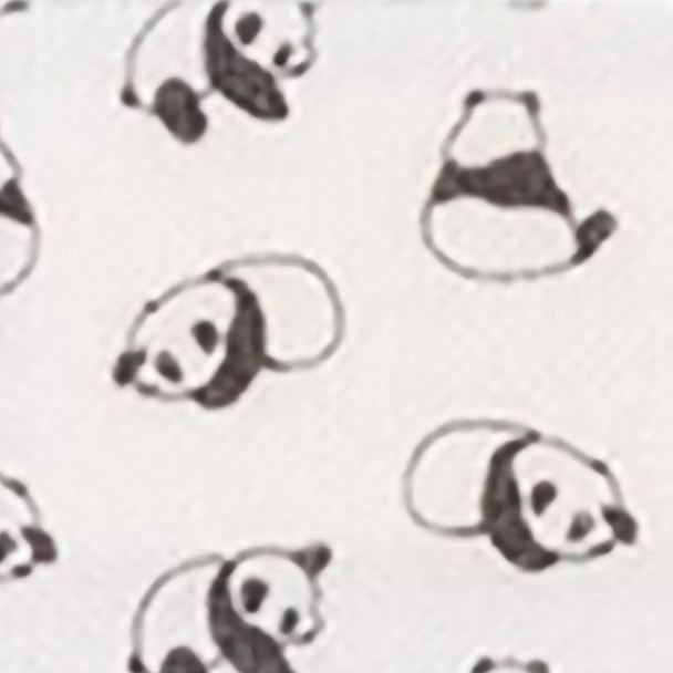 Adhesive Strip Patch Kids 3/4 X 3 Inch Bamboo / Coconut Oil Rectangle Kid Design (Panda) Sterile 3/BX