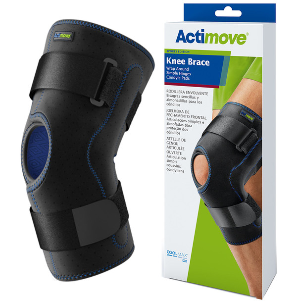 Actimove Sports Edition Hinged Knee Brace, 2X-Large