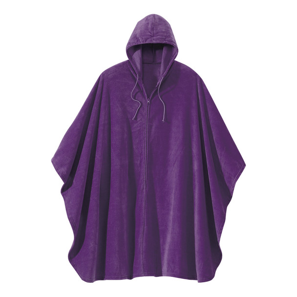 Silverts Wheelchair Cape with Hood, Purple