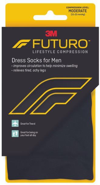 3M Futuro Revitalizing Dress Socks for Men