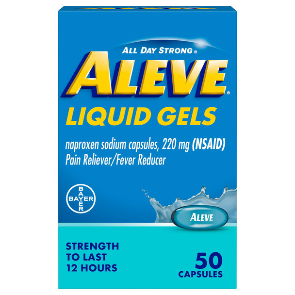 Pain Relief Aleve 220 mg Strength Naproxen Sodium Capsule