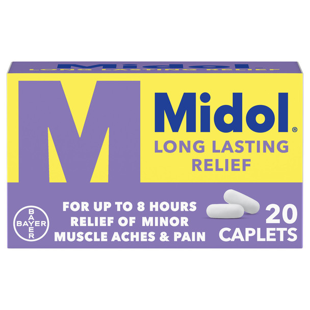 Cramp Relief Midol 650 mg Strength Capsule 20 per Bottle