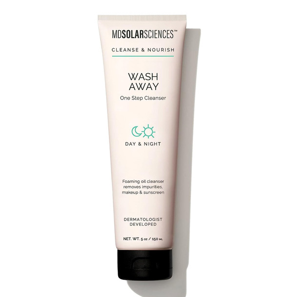 Facial Cleanser MDSolarsciences Wash Away One Step Gel 5 oz. Tube Unscented