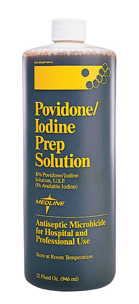Skin Prep Solution ReadyPrep 16 oz. Bottle 10% Strength Povidone-Iodine NonSterile