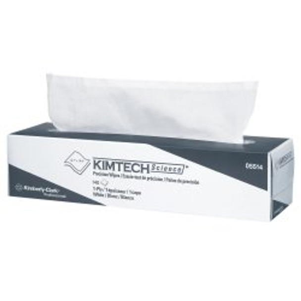 Task Wipe Kimtech Science Precision Light Duty White NonSterile 1 Ply Tissue 14-7/10 X 16-3/5 Inch Disposable