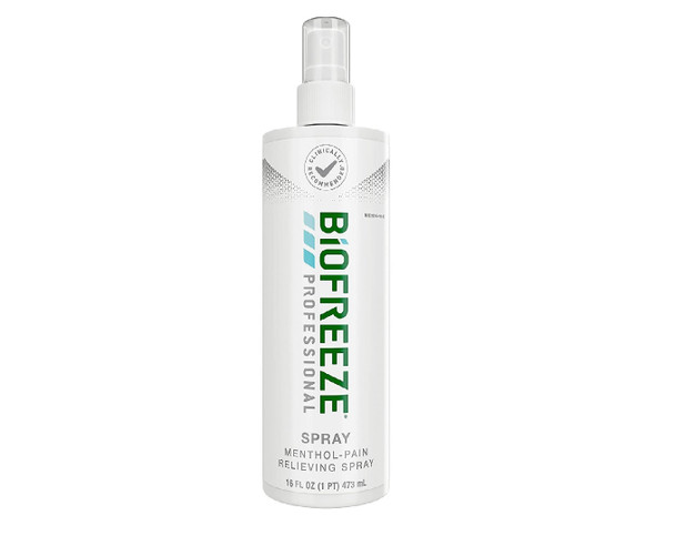 Topical Pain Relief Biofreeze® Professional 10.5% Strength Menthol Spray 16 oz.